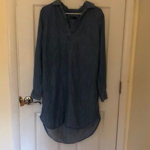 gap denim dress